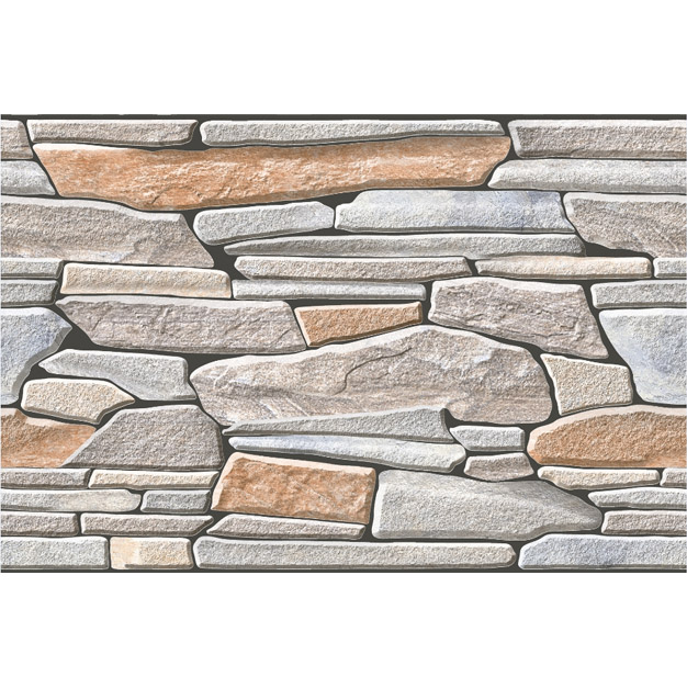 กระเบื้อง Porcela Mix Brown Stone M 30X45cm